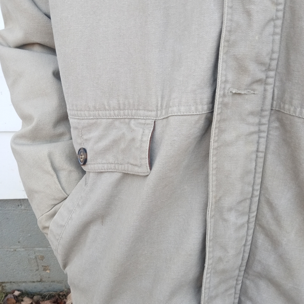 SOLD Vintage Wrangler Canvas Chore Coat - Picture 4 of 8